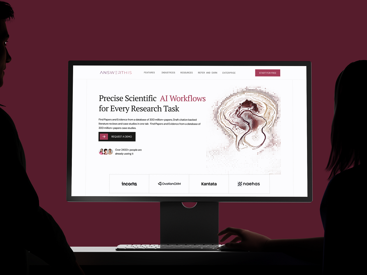 AnswerThis - AI Workflow Landing Page Image 0