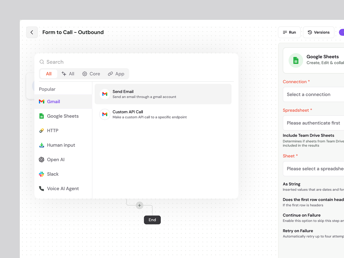 Call AI - Sales Automation Dashboard Image 1