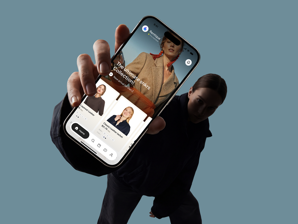 Rentique - Online Fashion Rental Platform Image 0