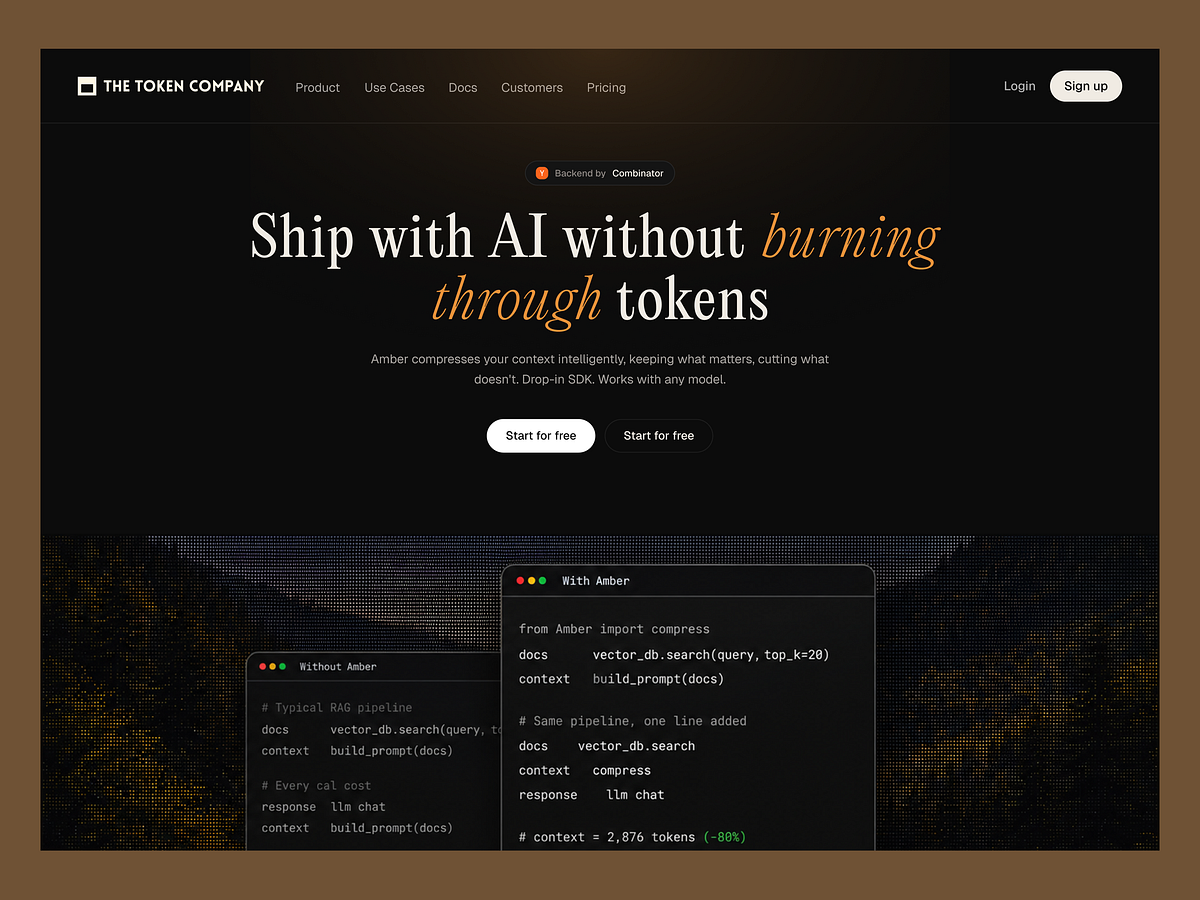 The Token Company - Prompt Compression API