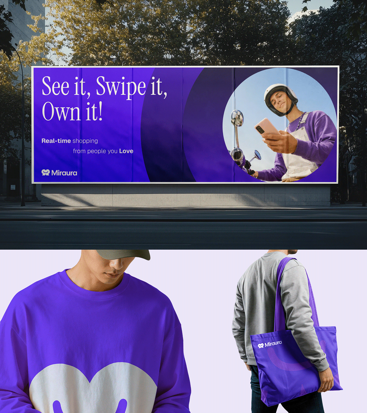 Miraura - Brand Identity Design for Creator Commerce Image 8