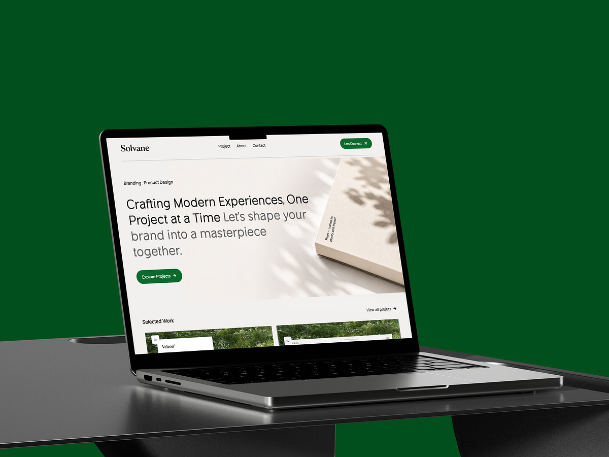 Solvane - Creative Design Agency Website Image 1
