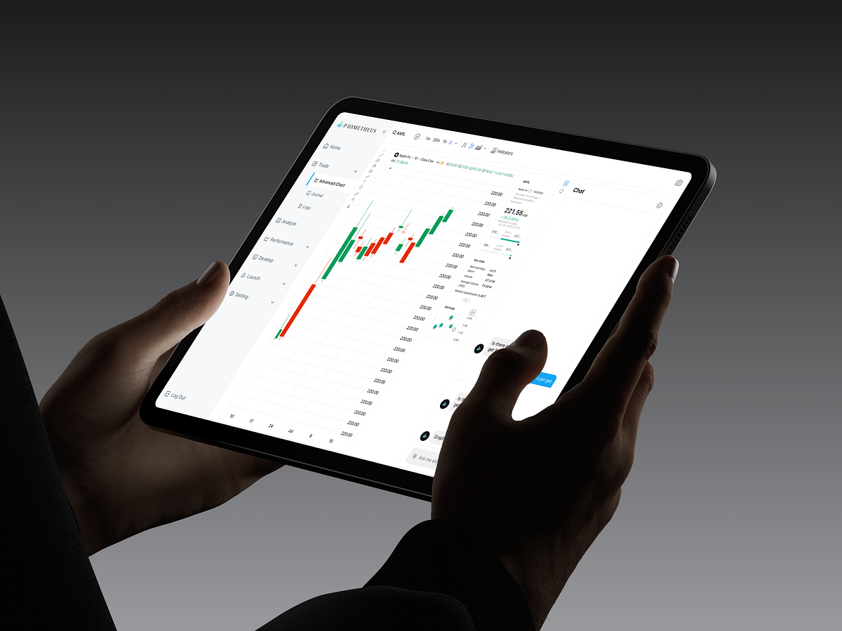 Prometheus - Trading Dashboard Image 0