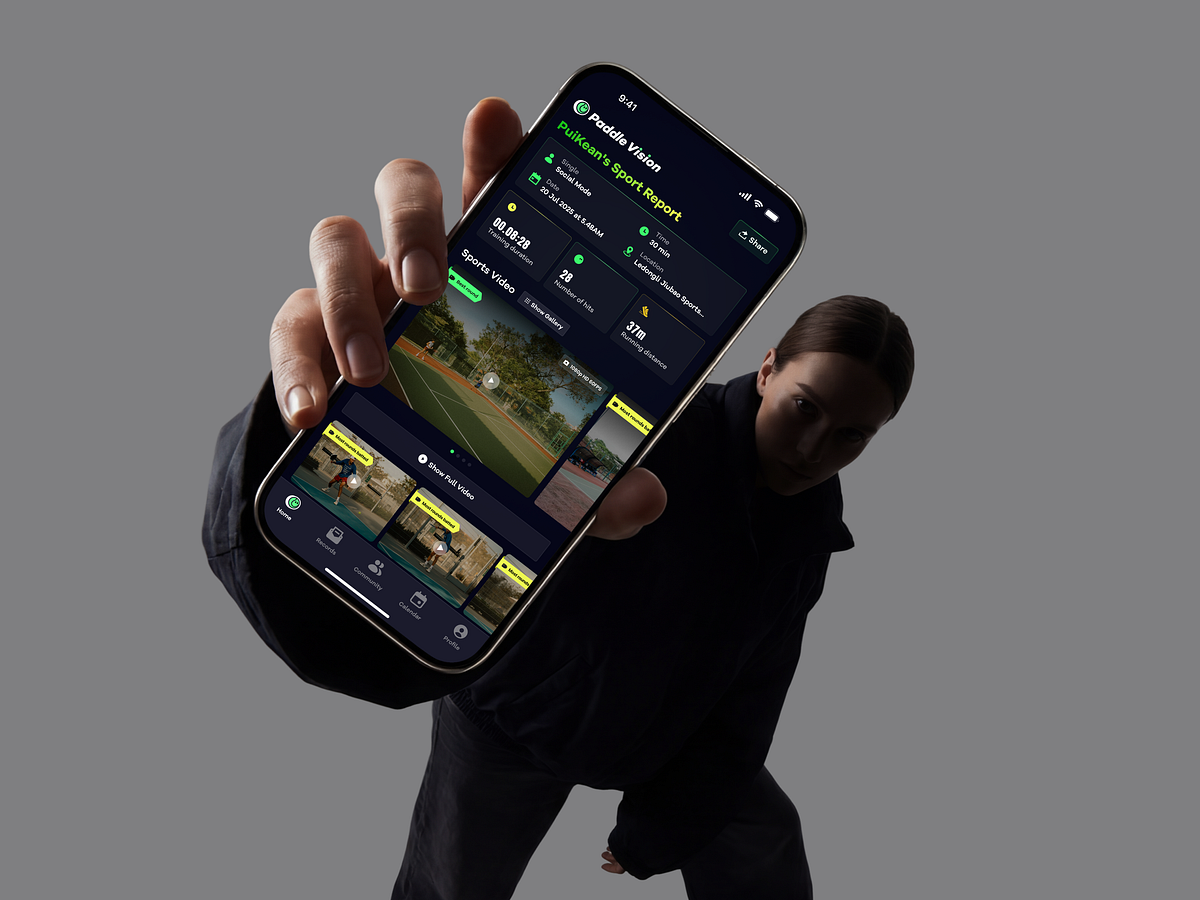 Paddle Vision - Sports Analytics & Match Insights App Image 0