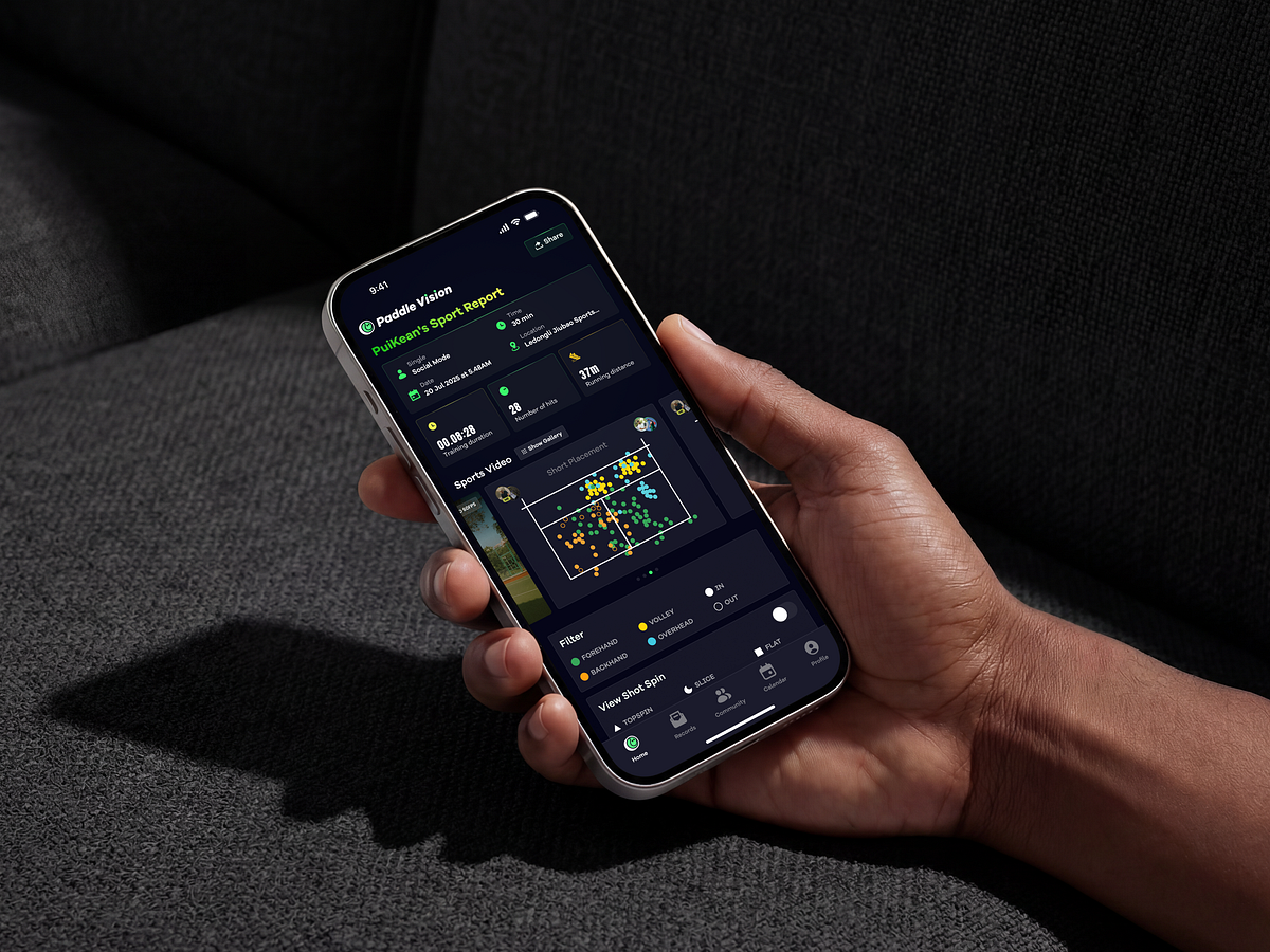 Paddle Vision - Sports Analytics & Match Insights App Image 1