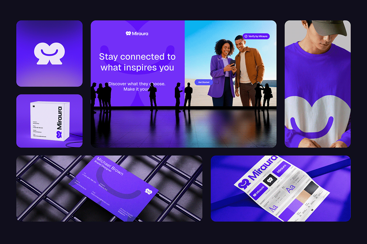 Miraura - Brand Identity Design for Creator Commerce Image 12