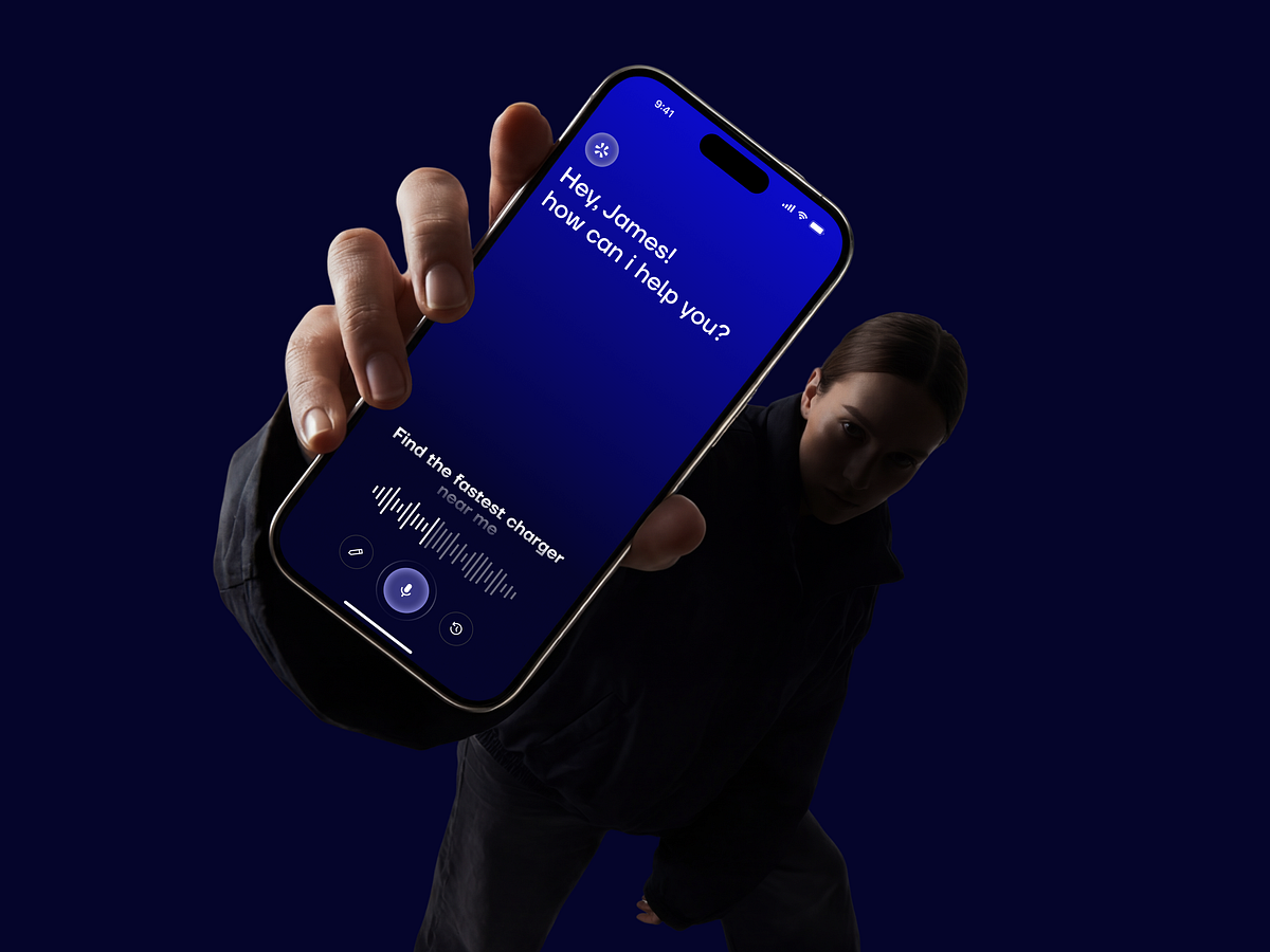 EV Charging Mobile App Design Image 1