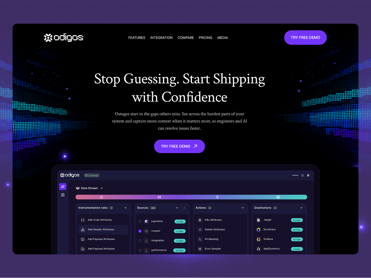 Odigos - Production Context Platform