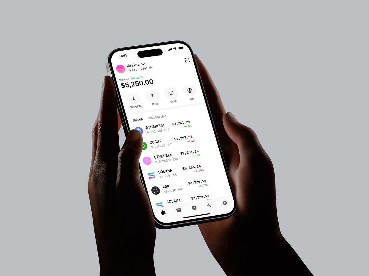 Max Wallet - Crypto Wallet Mobile App Design Image 0