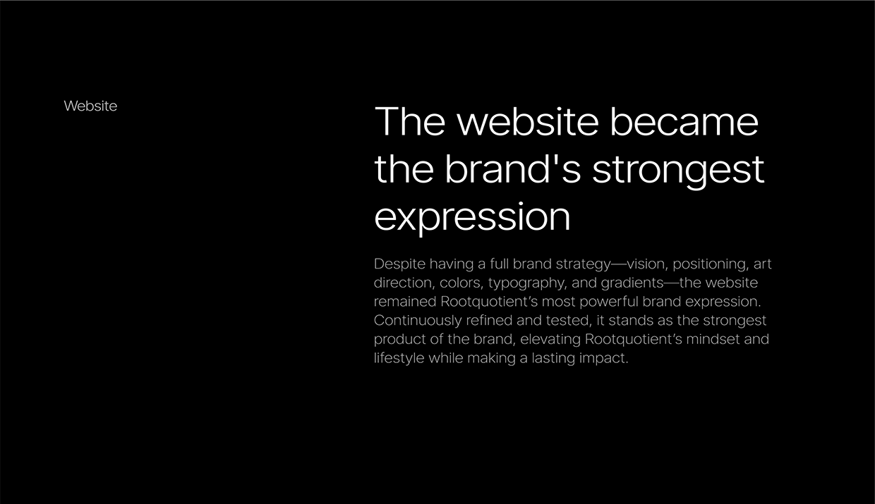 Rootquotient | Brand Identity & Website Image 14