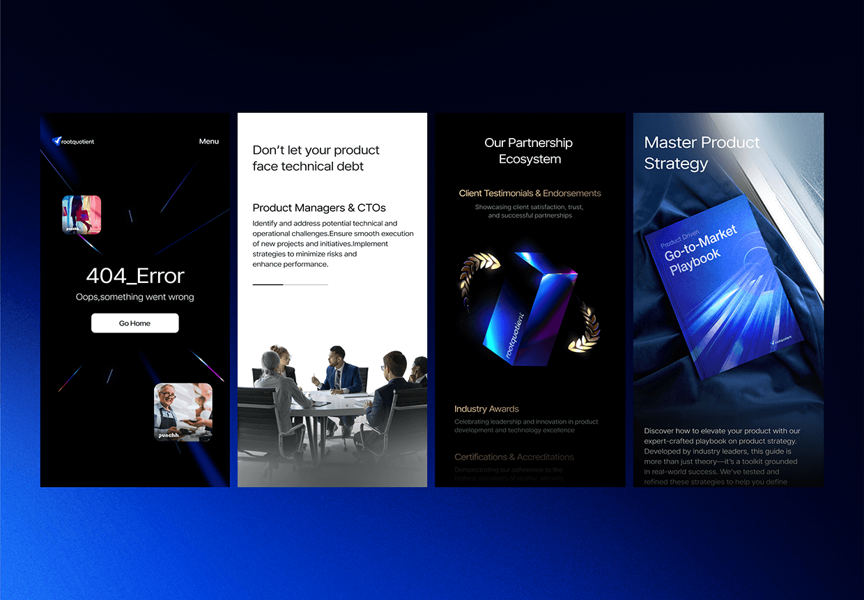 Rootquotient | Brand Identity & Website Image 18