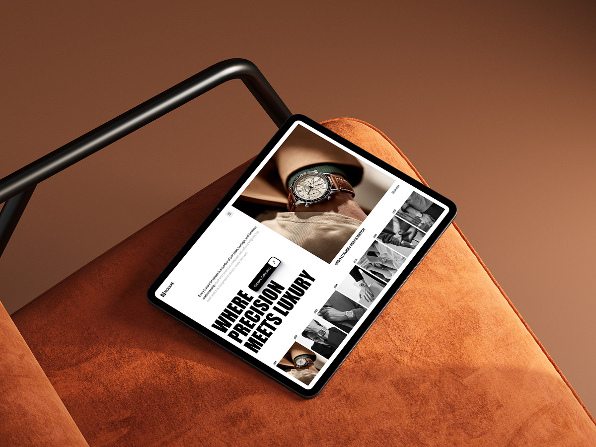 Luxury Watch Brand Website | Product Showcase Image 3