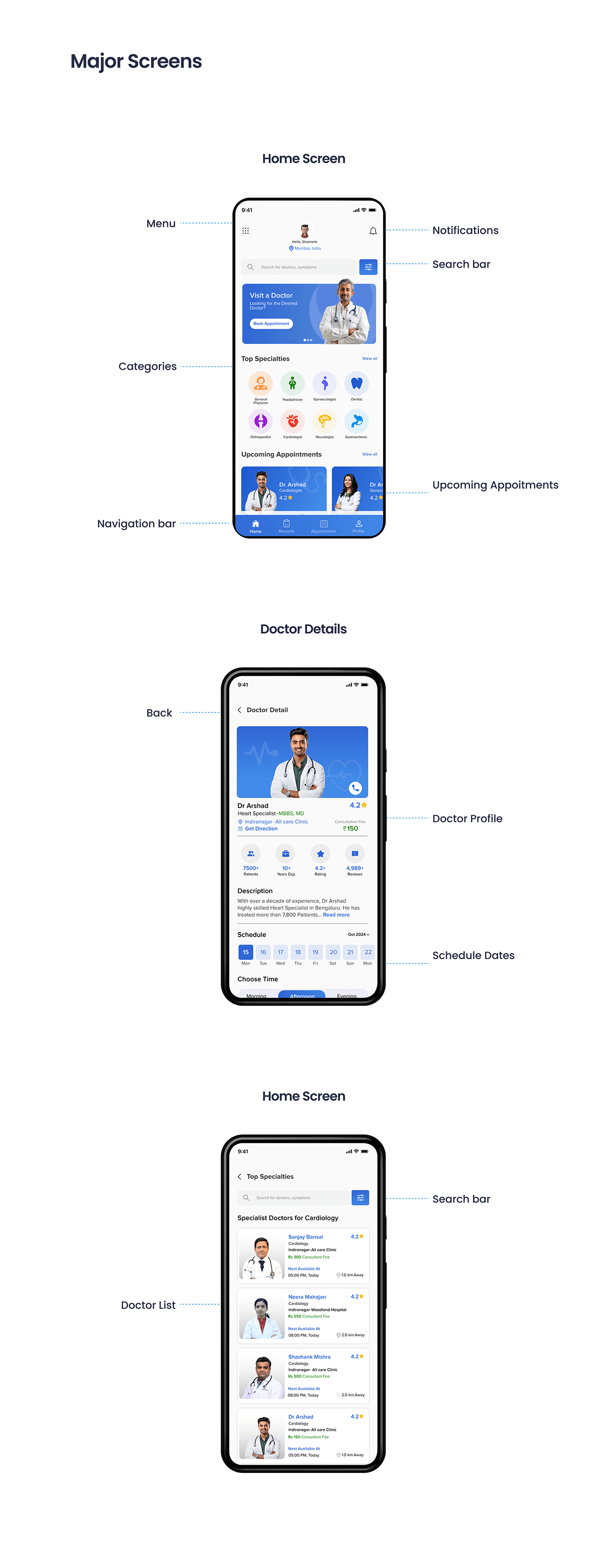 Vital Link (Doctor Appointment app) Image 8
