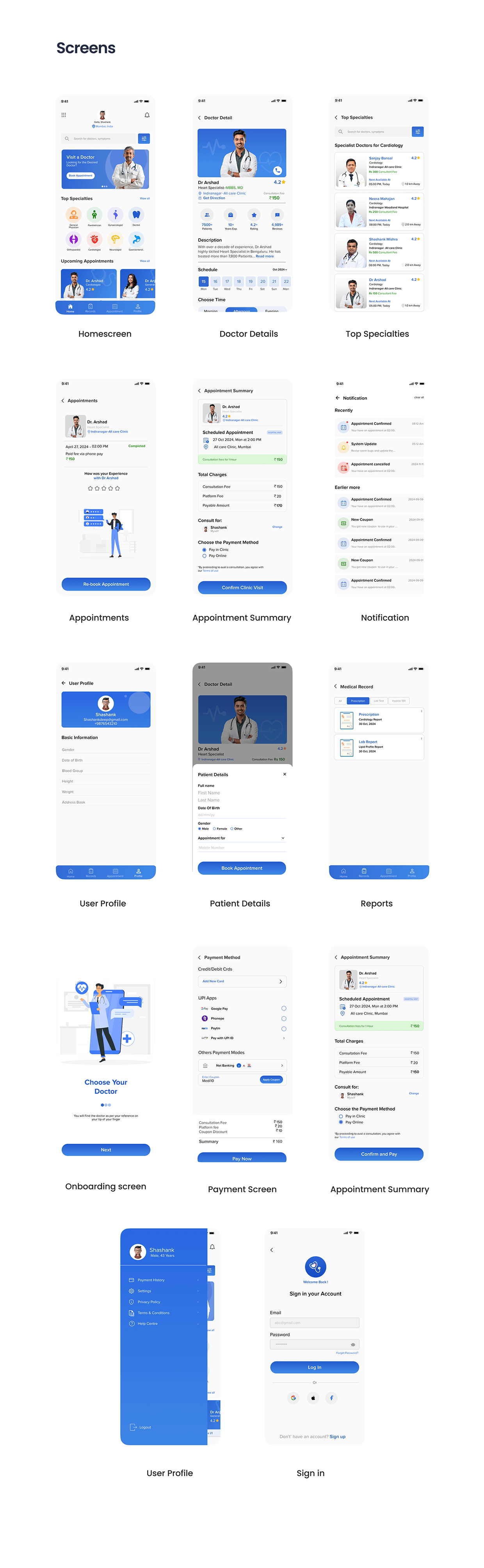 Vital Link (Doctor Appointment app) Image 9
