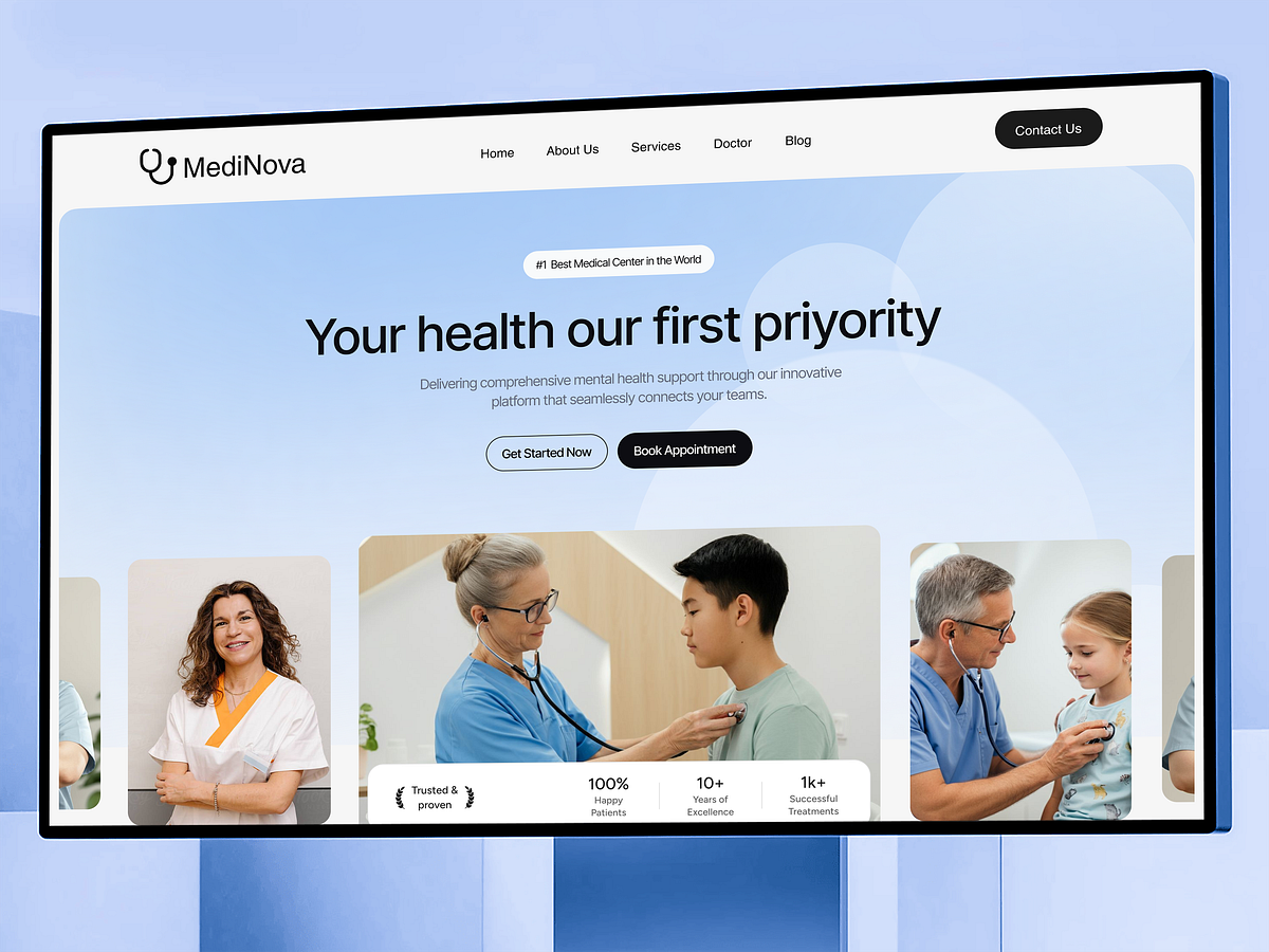 Modern Medical & Healthcare Website Image 0
