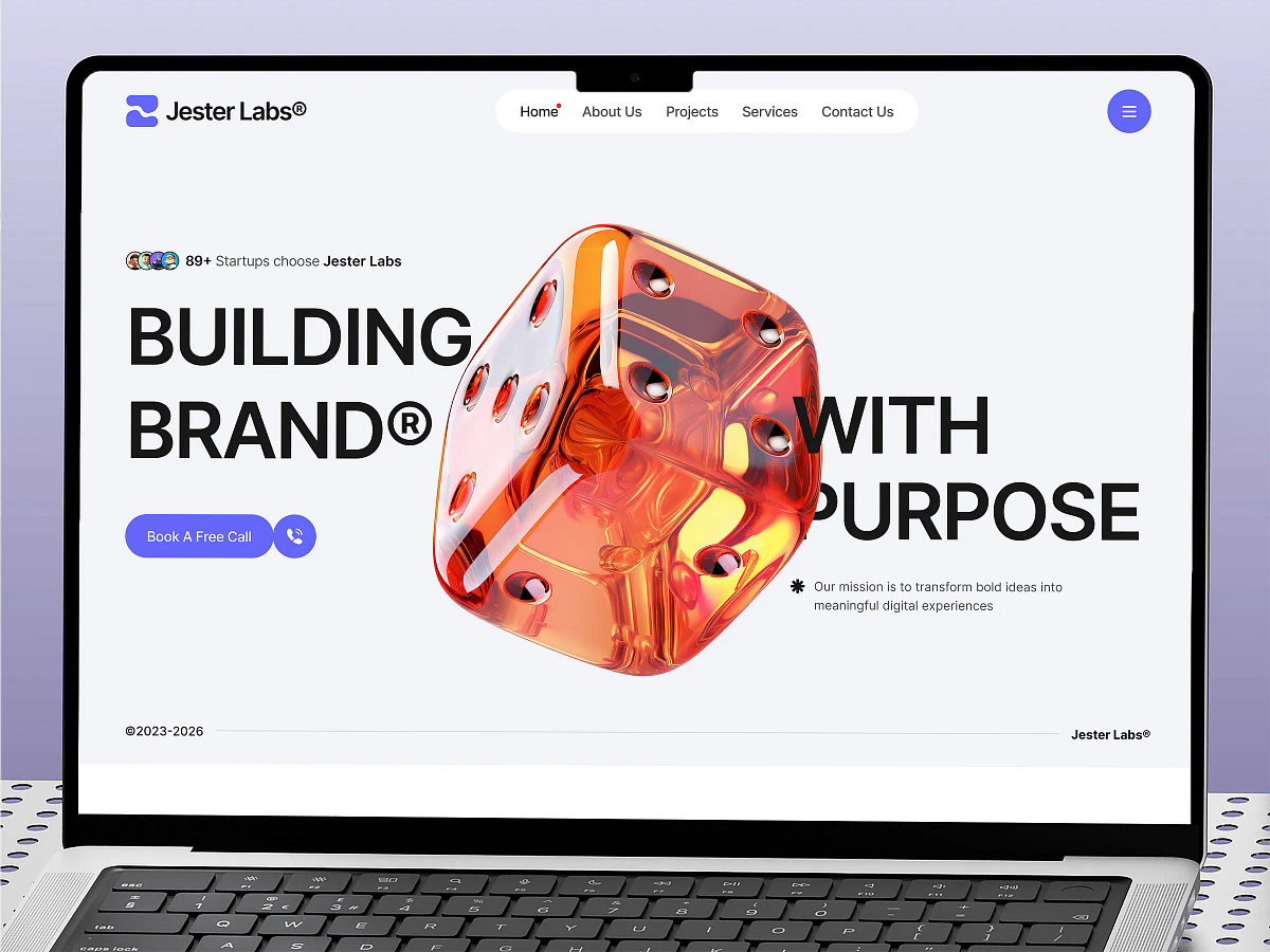 Jester Labs- Digital Agency Website Design Image 0
