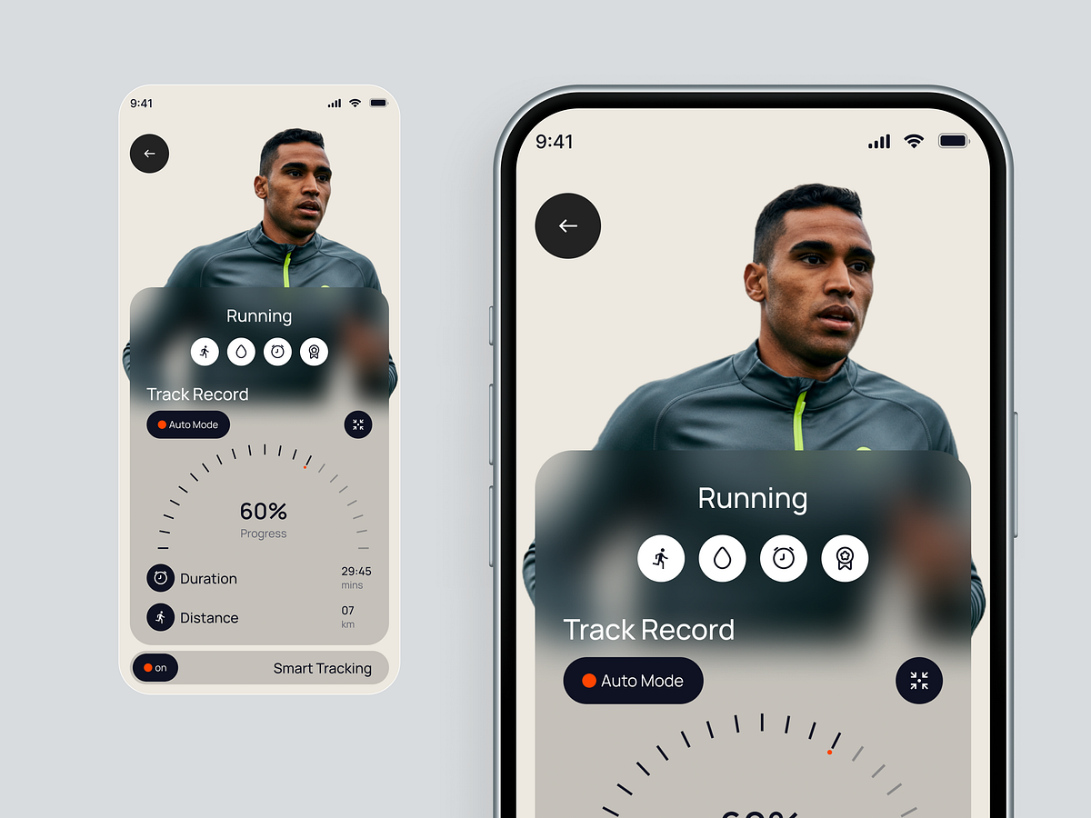 Workout Mobile App Image 1