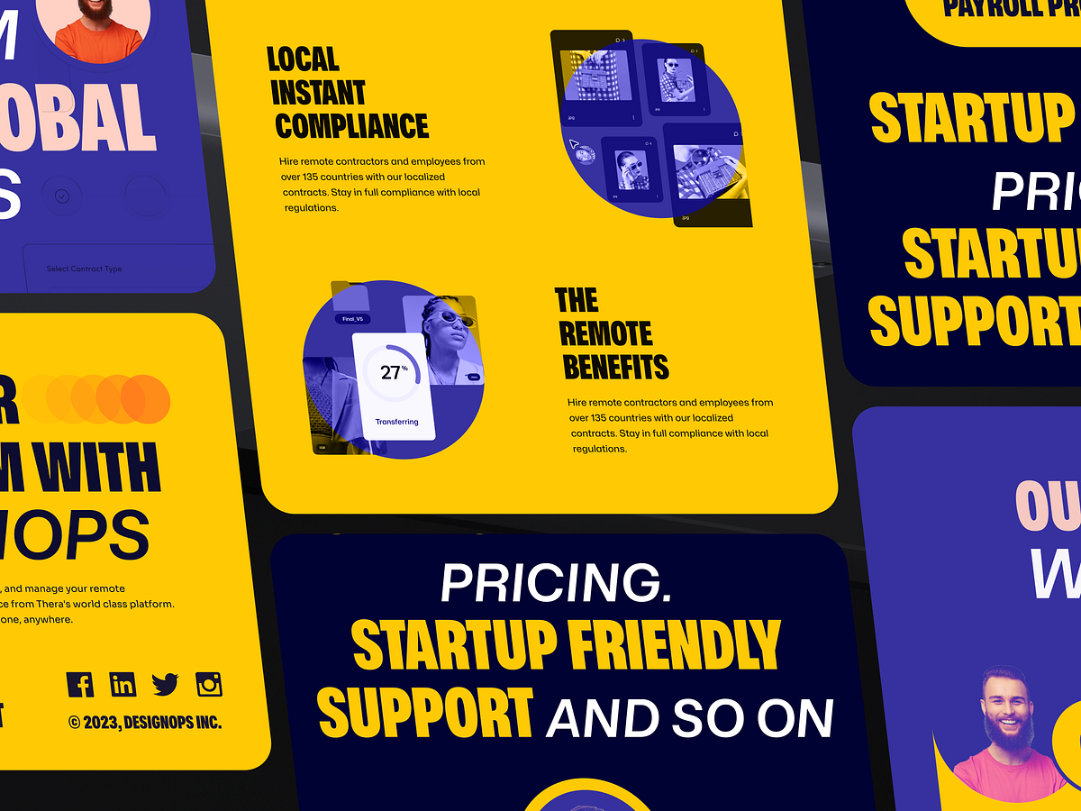 HR, Payroll SaaS Platform Website Design Image 3