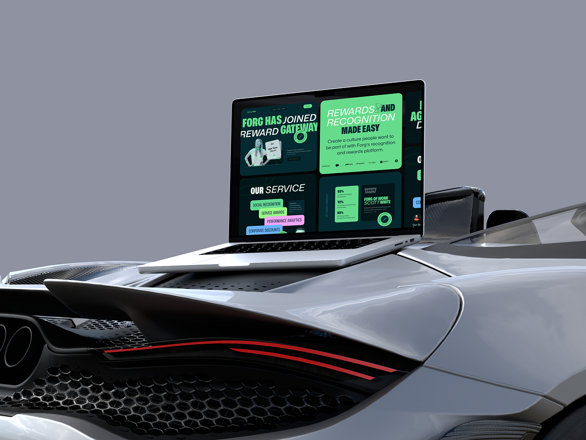 Recognition and rewards website Design Image 3