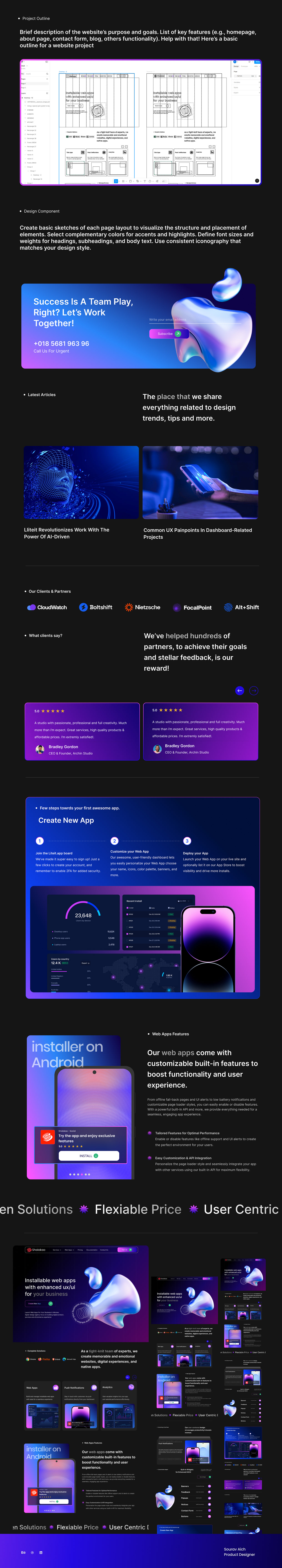 Mobile Apps landing page Case Study Image 5