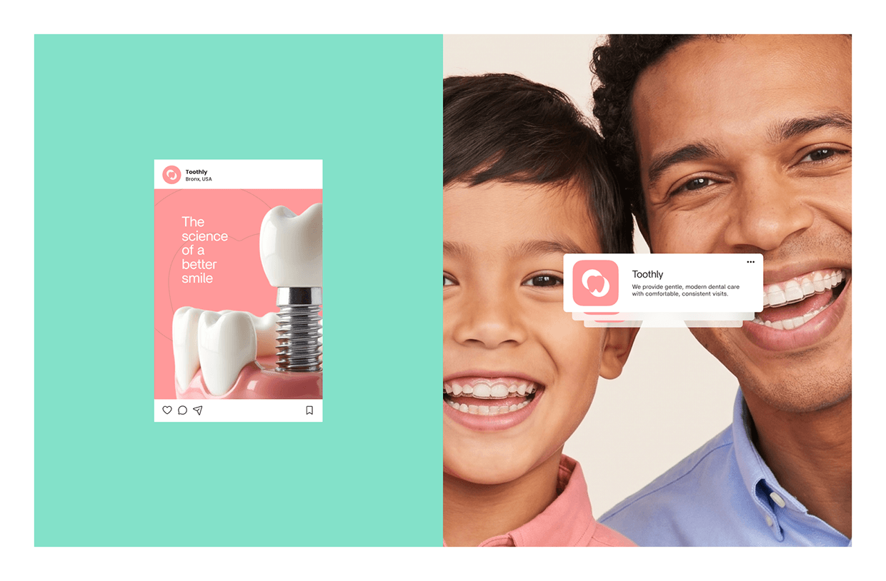 Toothly | Dental Care Brand Identity Image 6