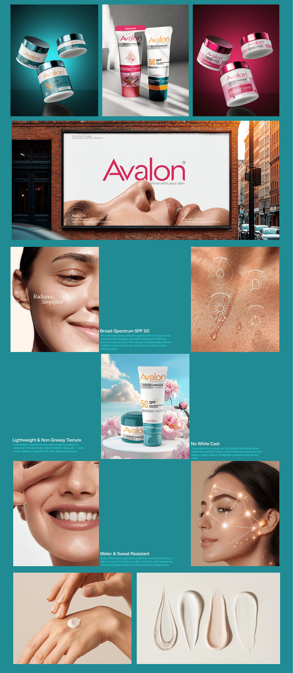 Avalon Skincare (Skin Cream + Sunscreen) Pitch Work Image 5
