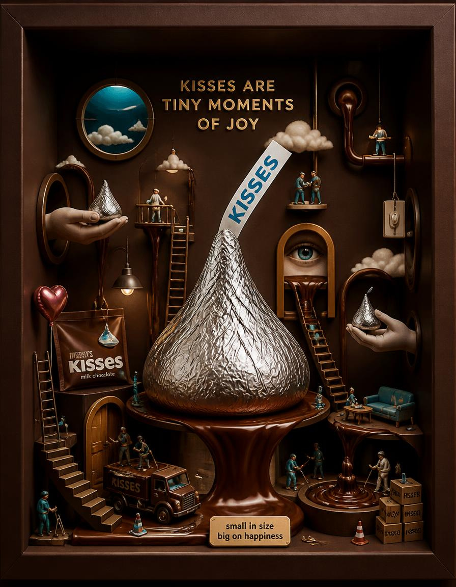 poster for kitkat, oreo ,kises Image 0