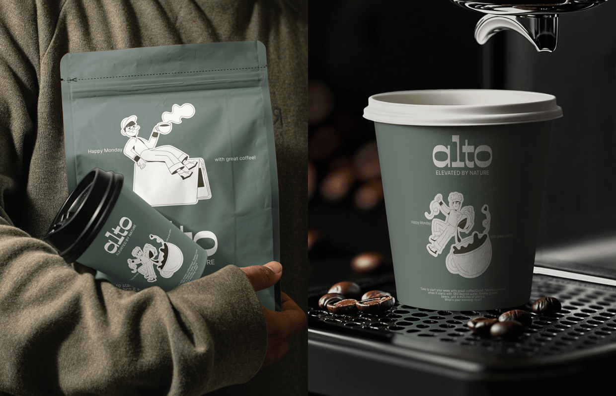 Alto Coffee Brand | Packaging Design Image 5