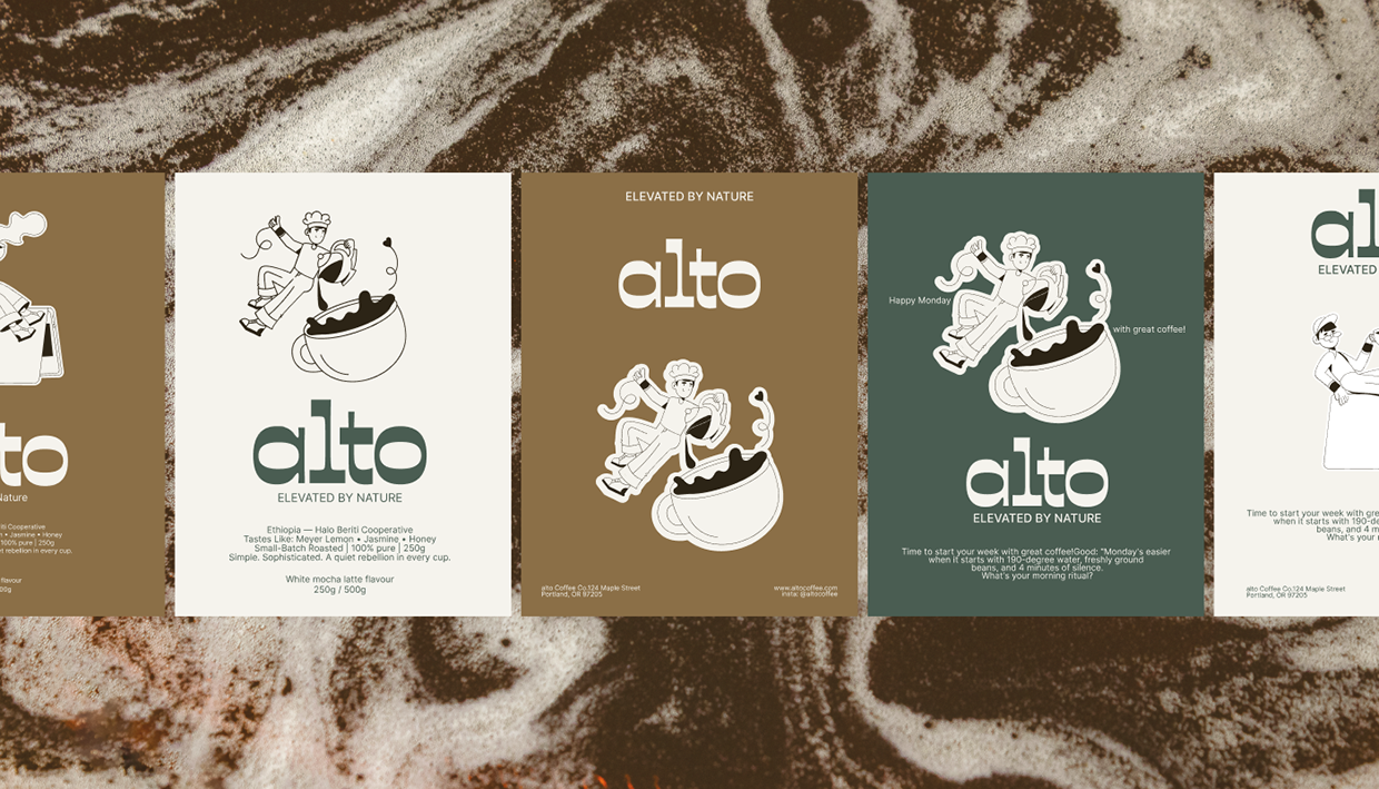 Alto Coffee Brand | Packaging Design Image 8