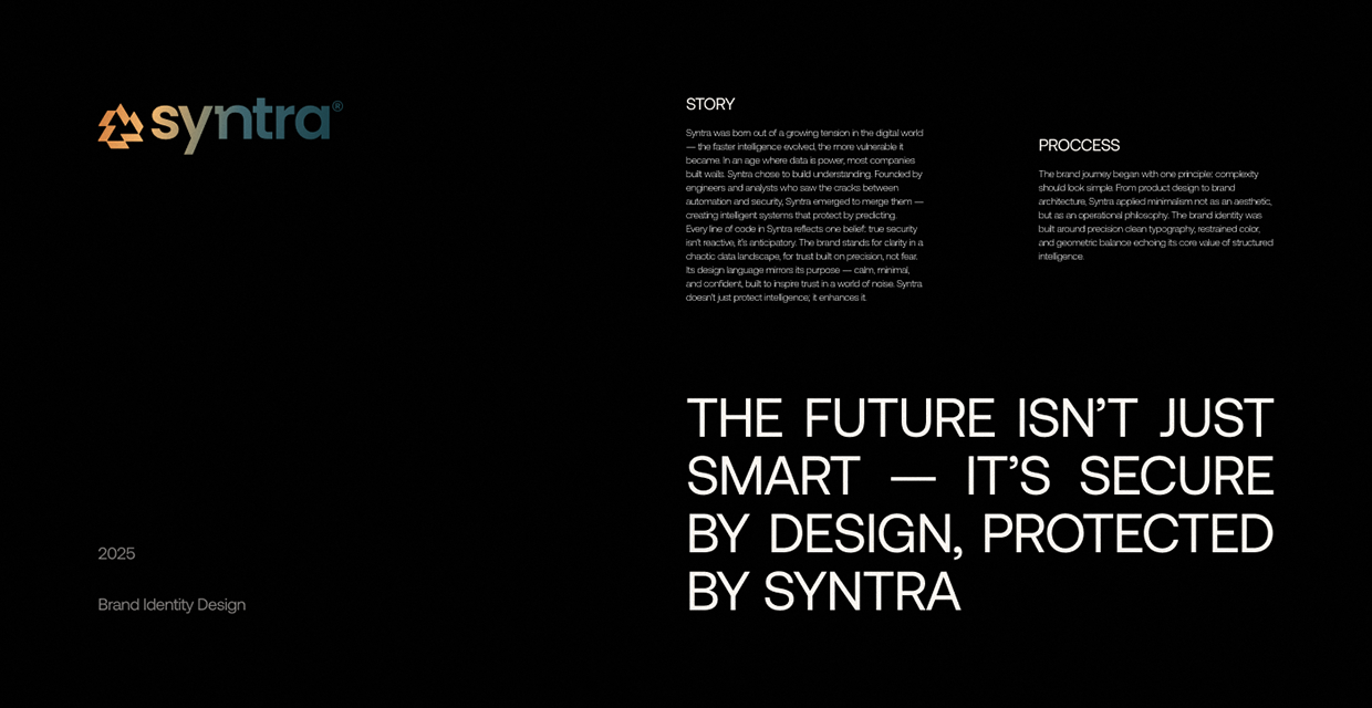 Syntra | Cybersecurity Company Branding Image 0
