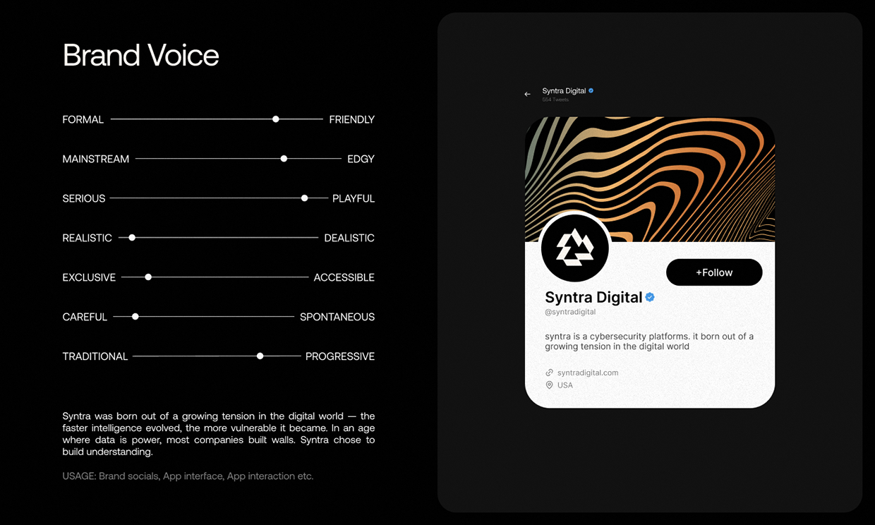 Syntra | Cybersecurity Company Branding Image 1