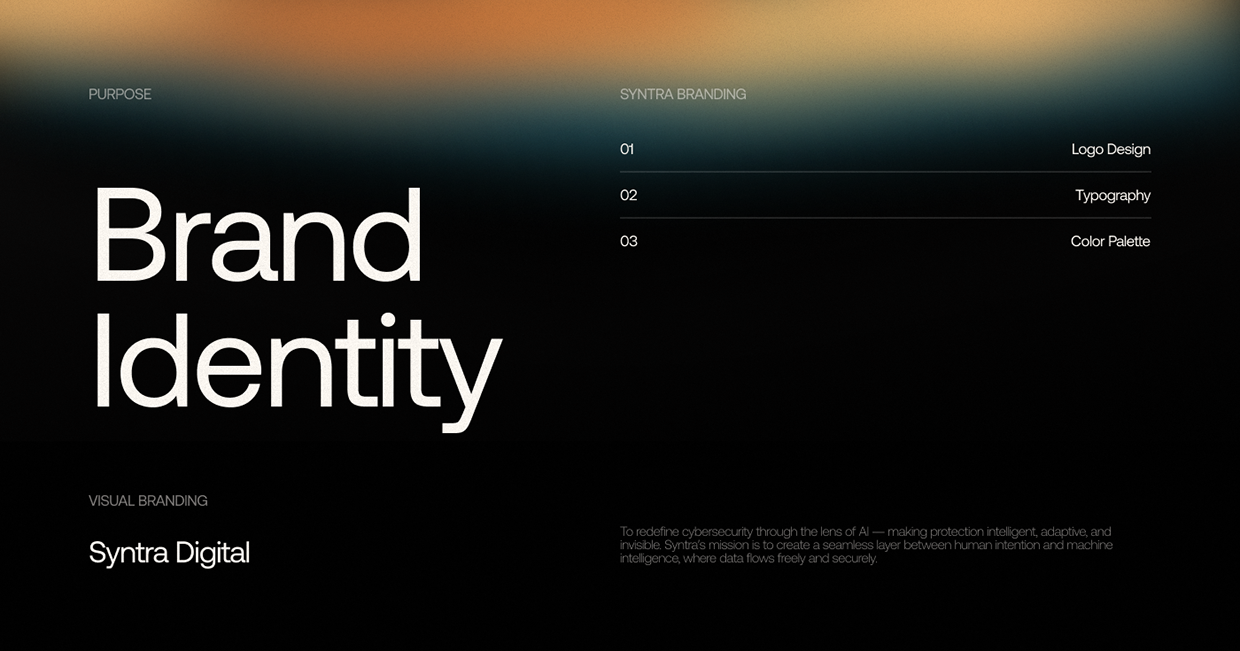 Syntra | Cybersecurity Company Branding Image 2