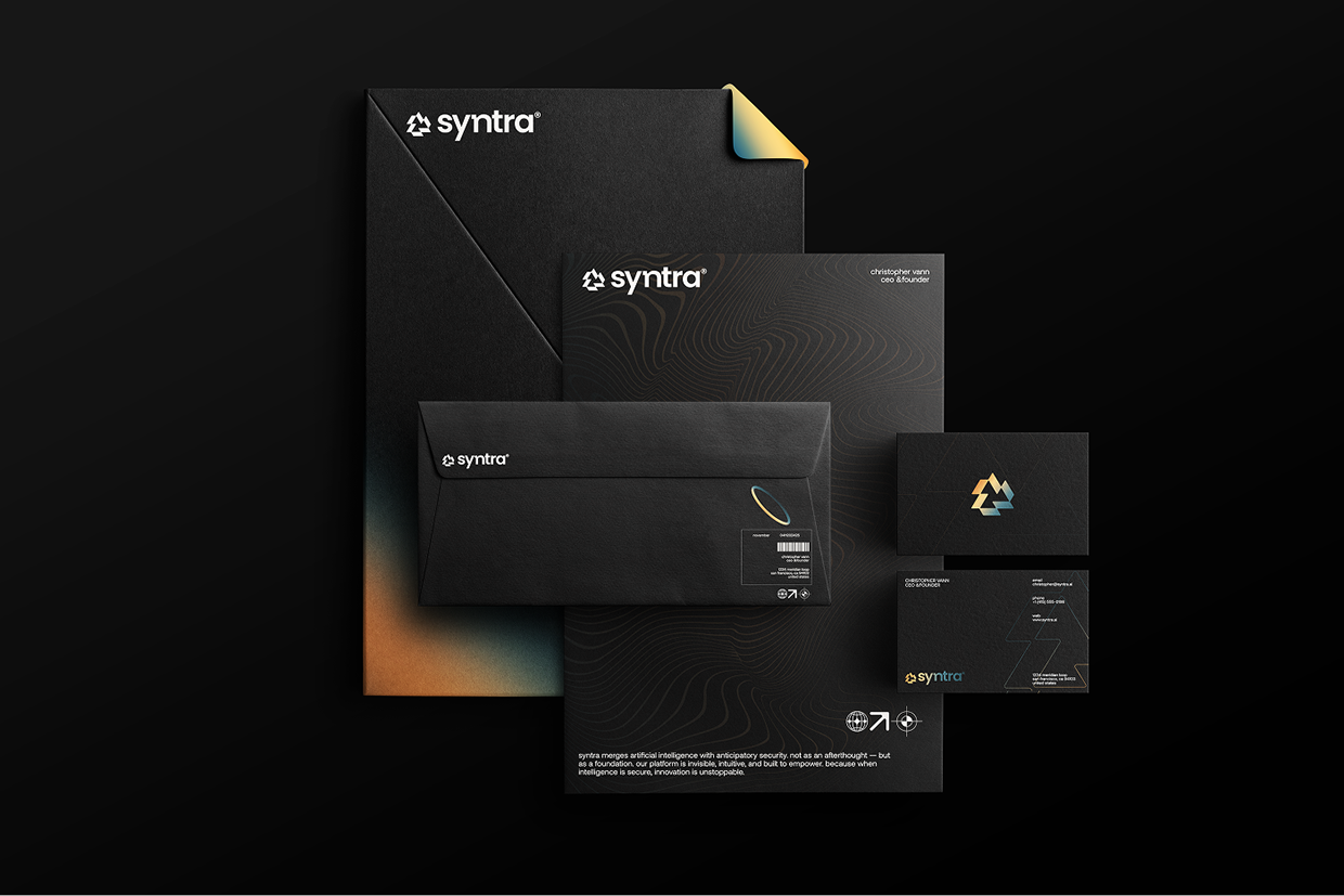 Syntra | Cybersecurity Company Branding Image 8