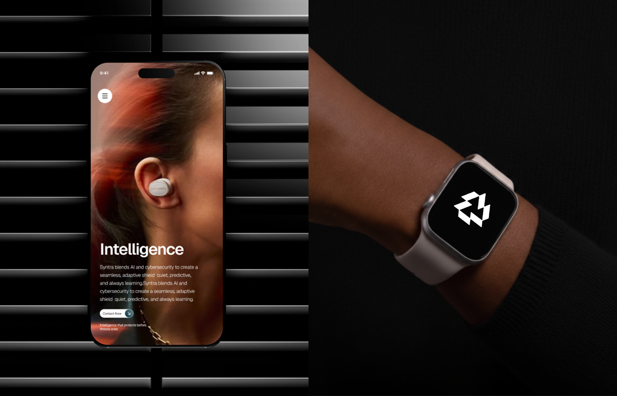 Syntra | Cybersecurity Company Branding Image 16