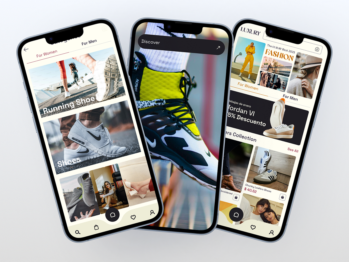 ✨ Luxury Fashion Mobile App – Visualsage Image 0