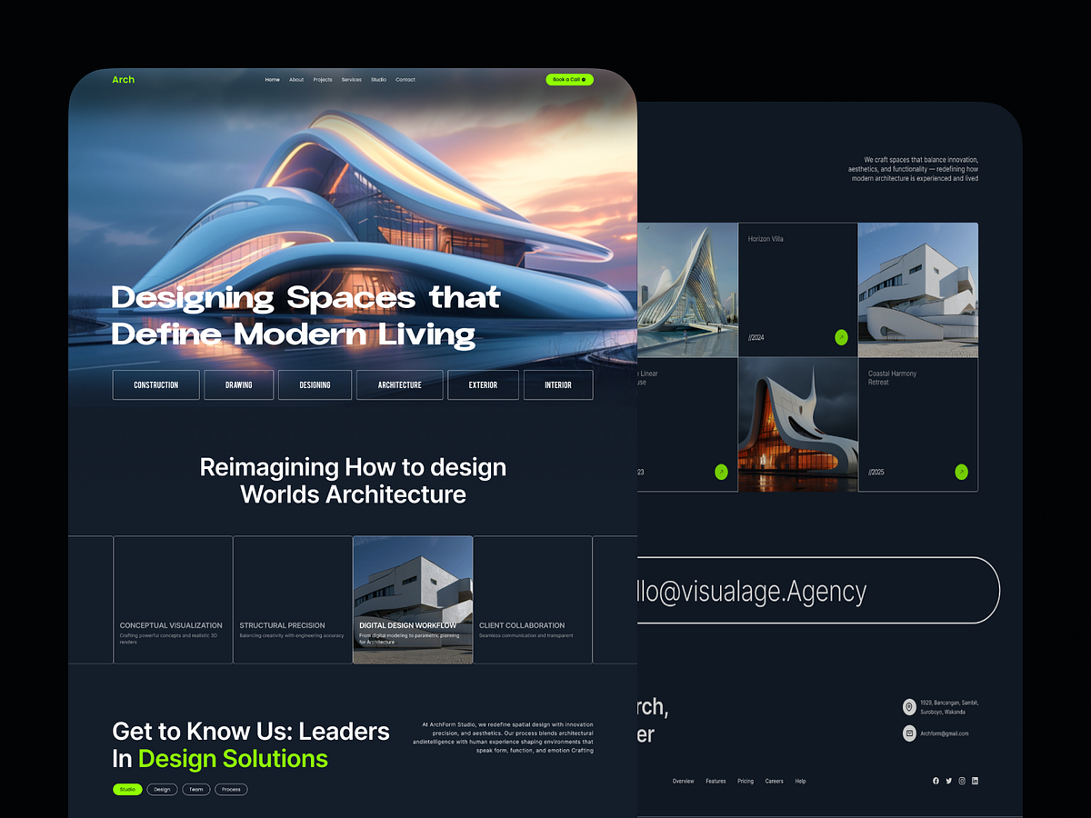 Modern Architecture Website — Where Design Meets Precision Image 2