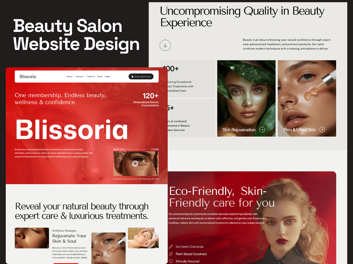 LUMÉ — Beauty Salon Website Image 3