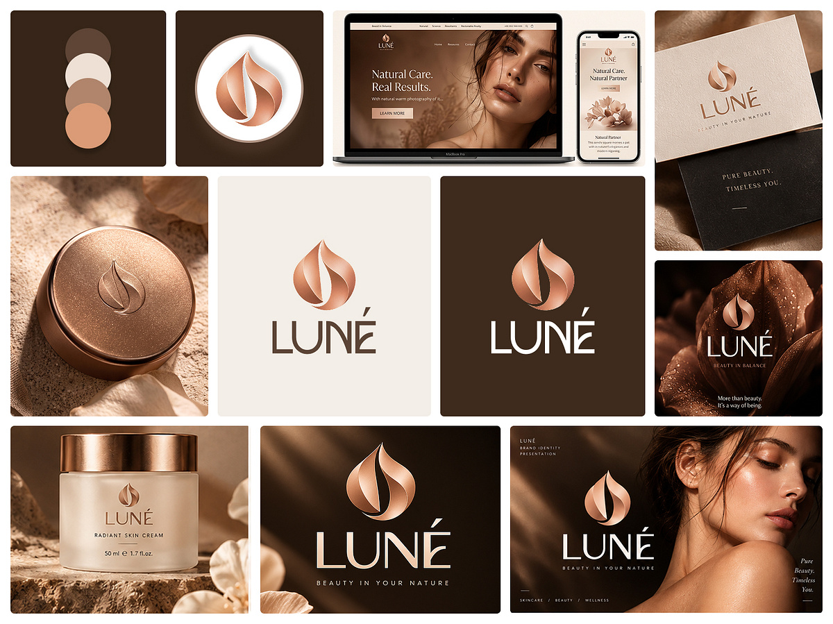 LUNÉ — Beauty E-commerce & Brand Identity Image 0