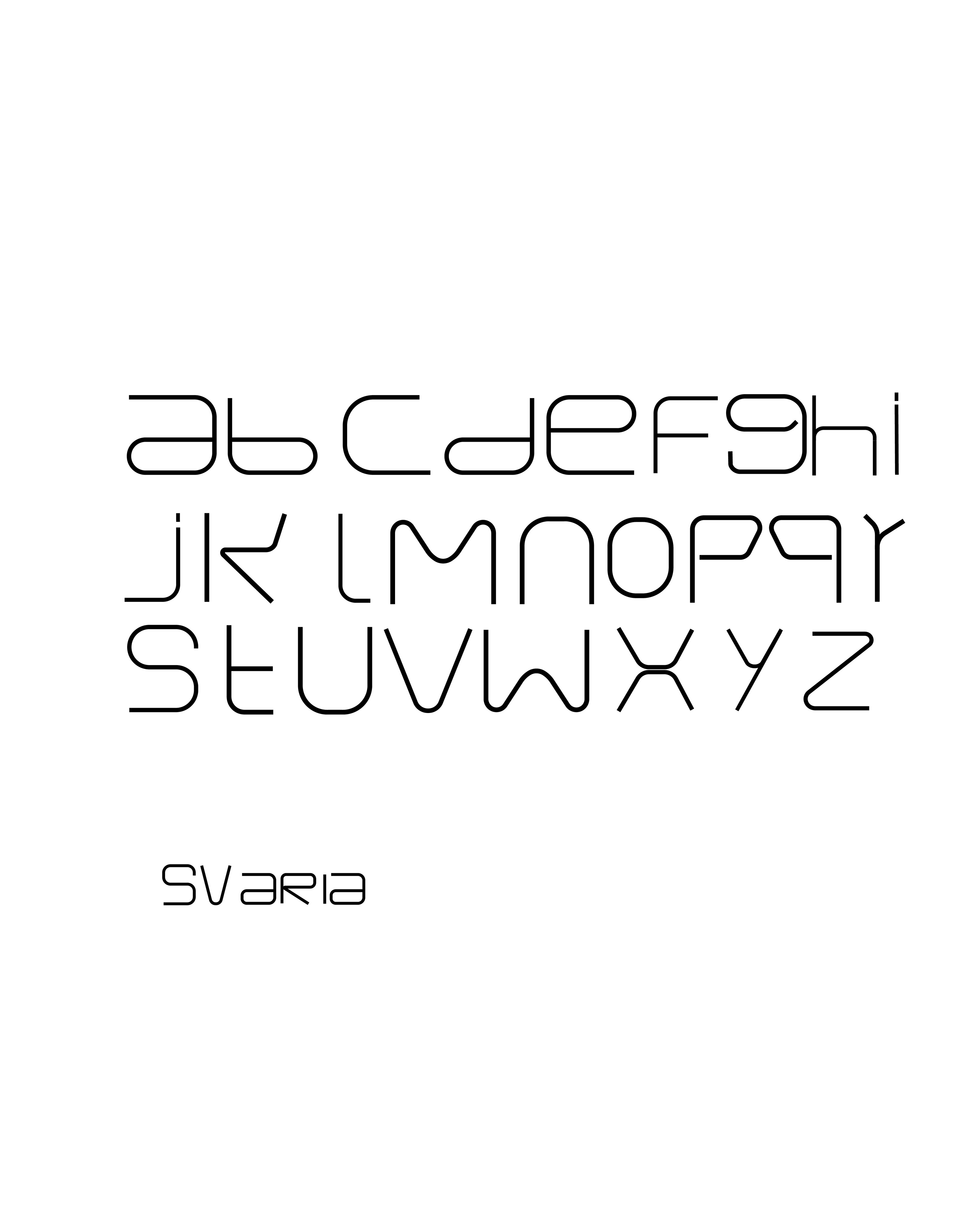 Typeface SV_aria 

#typeface #typefacedesign #font @fontlabcom #ligature #signature #apparels #appareldesign #designlife Image 4