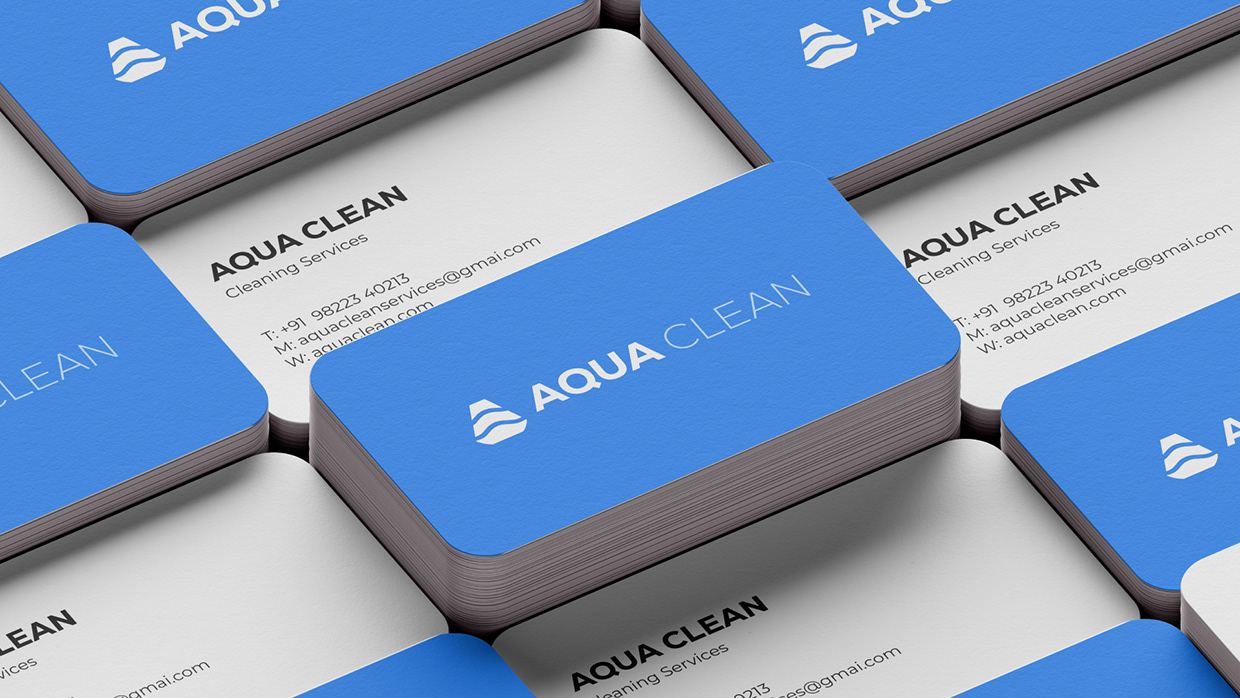 Aqua Clean - Logo Design #logodesign #water #cleaningsolution Image 8