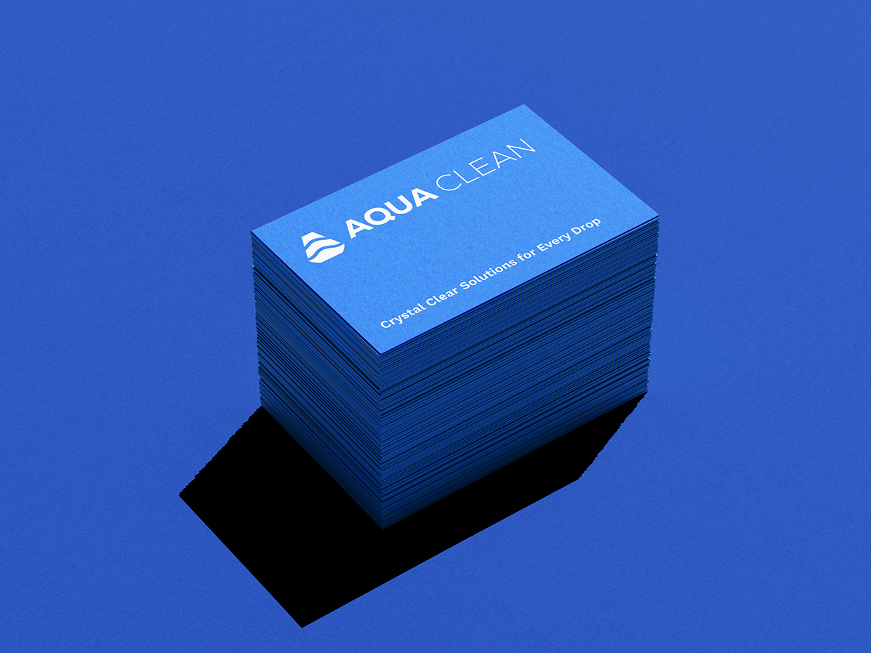 Aqua Clean - Logo Design #logodesign #water #cleaningsolution Image 9