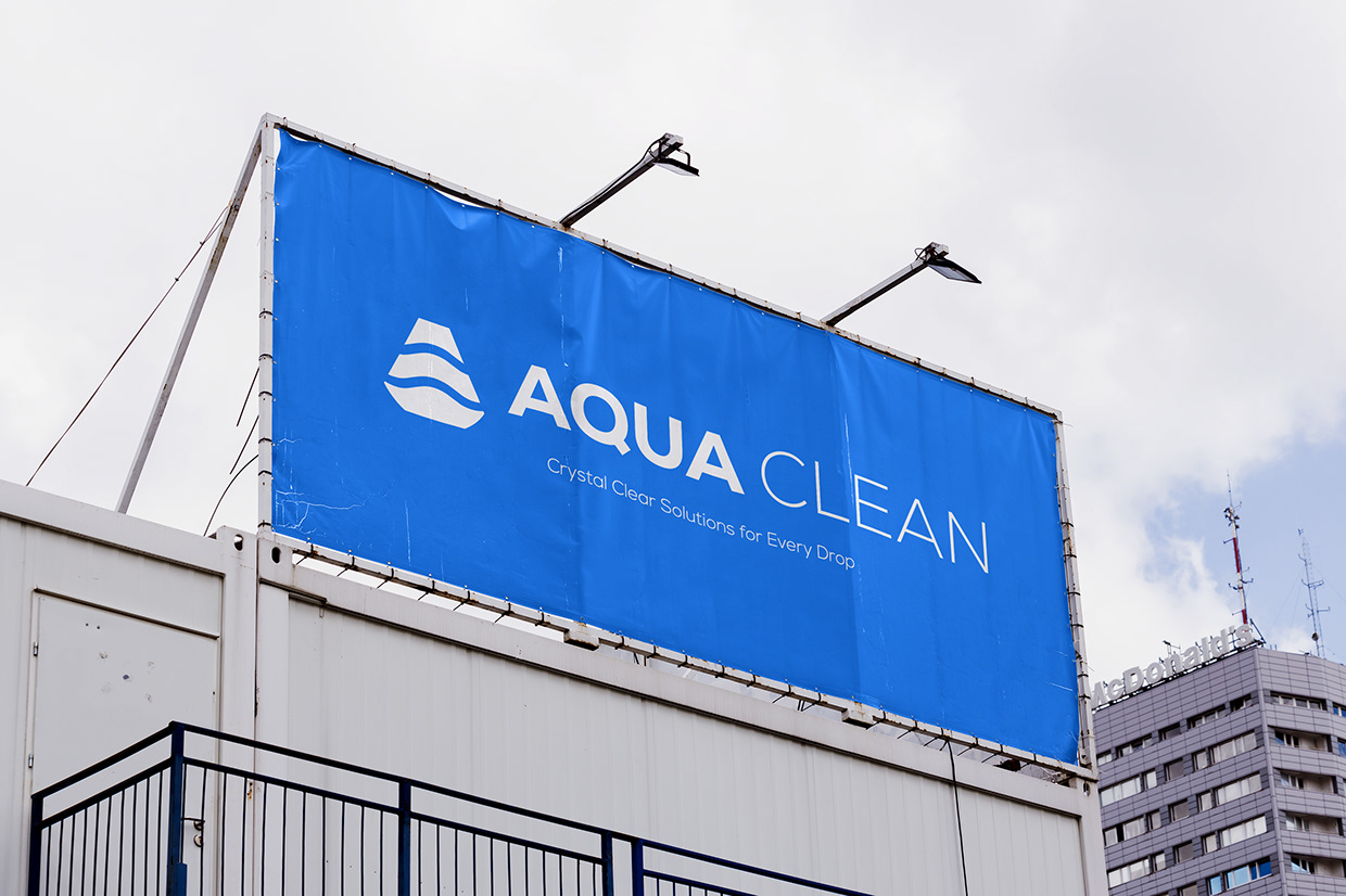 Aqua Clean - Logo Design #logodesign #water #cleaningsolution Image 10