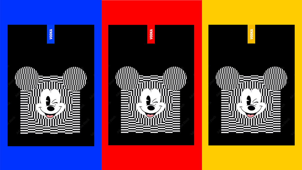 Mickey Mouse Vodka - Packaging Design Image 5