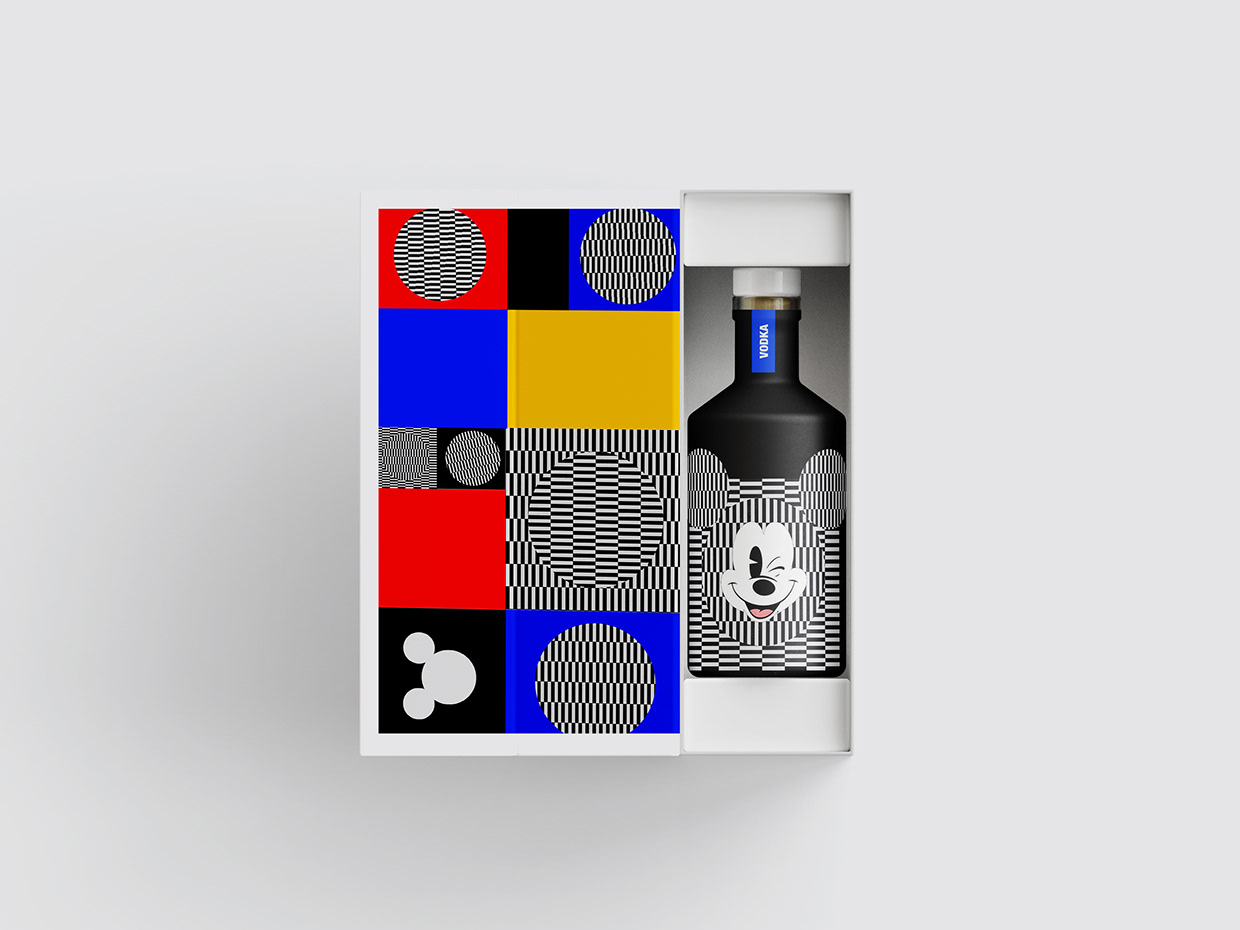 Mickey Mouse Vodka - Packaging Design Image 6