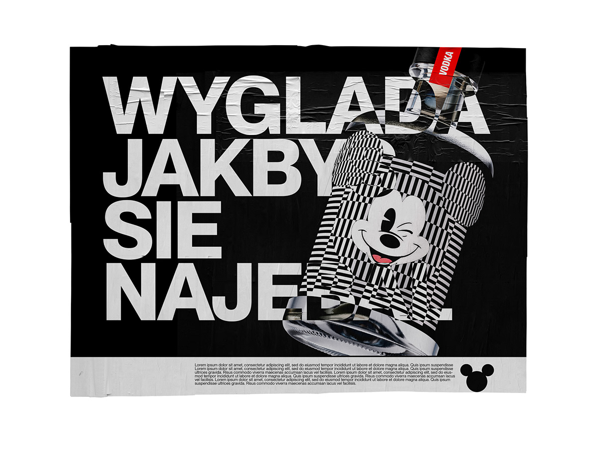 Mickey Mouse Vodka - Packaging Design Image 8