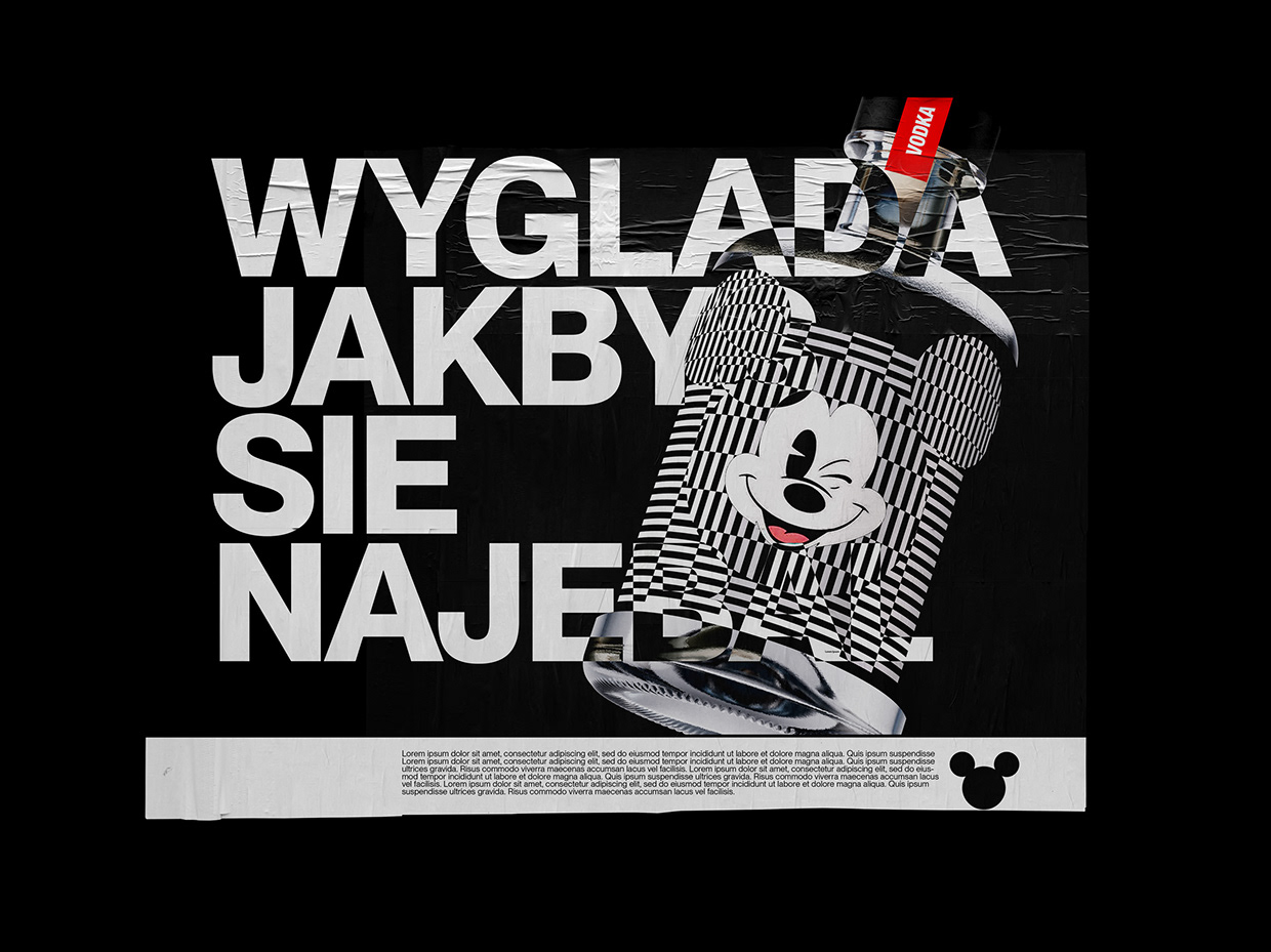 Mickey Mouse Vodka - Packaging Design Image 10