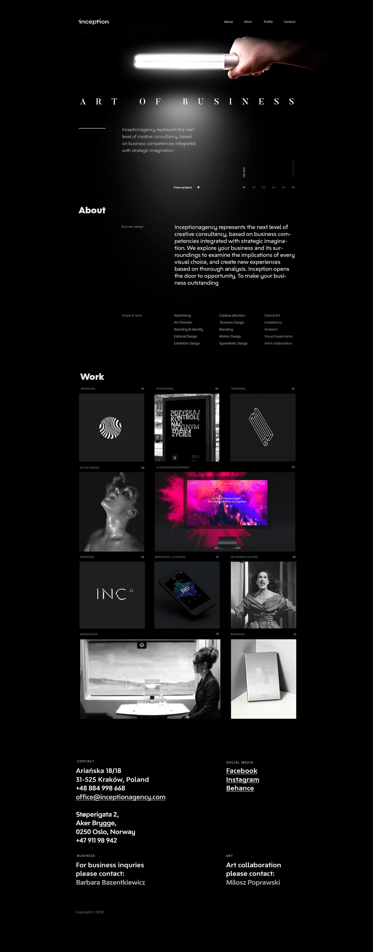 Inception Agency - Visual identity Image 19