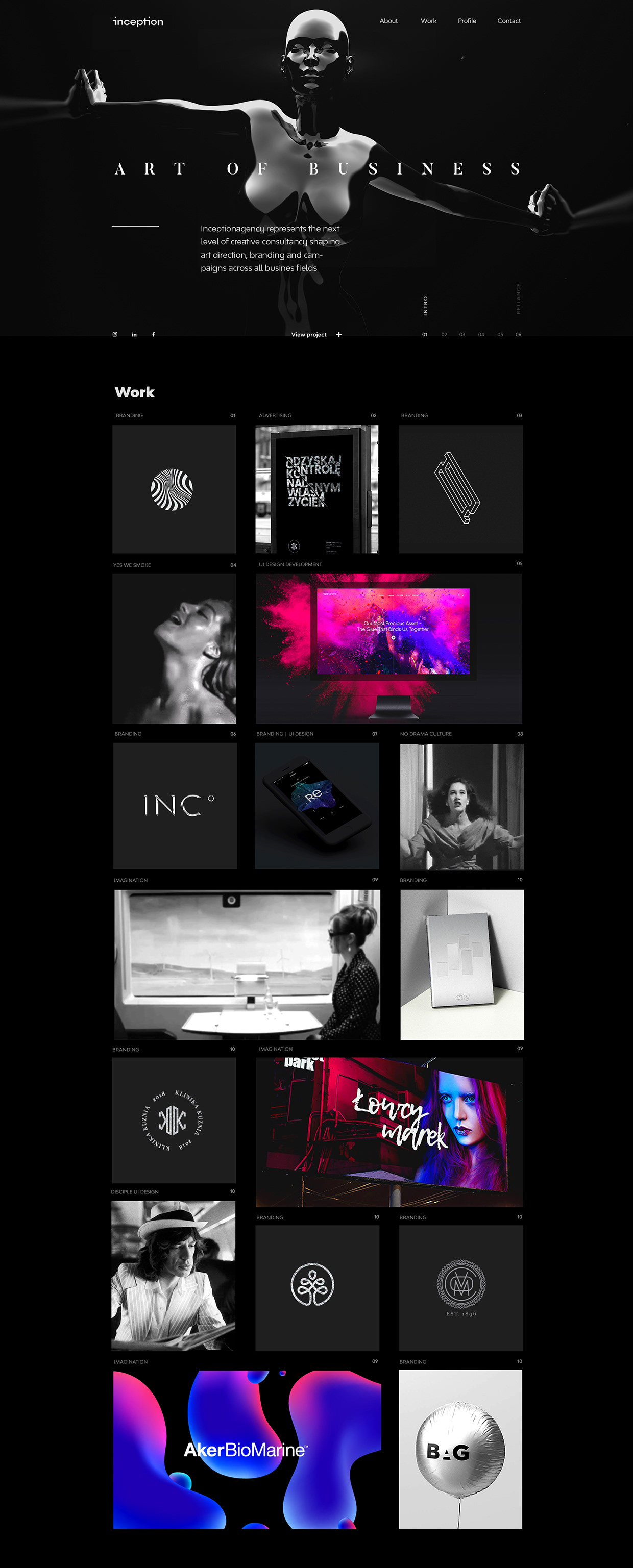 Inception Agency - Visual identity Image 25