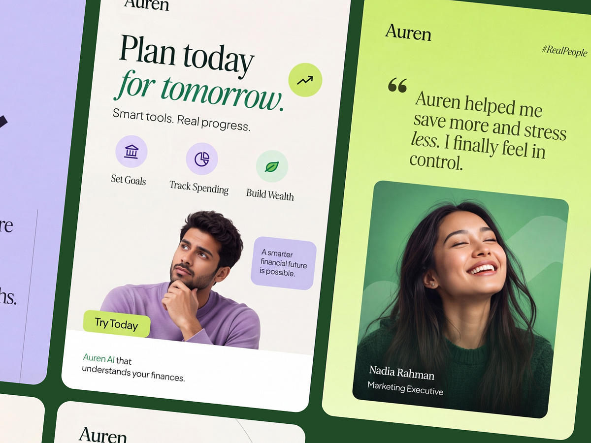 Clean & Engaging Social Media Ad Templates for Auren Image 2