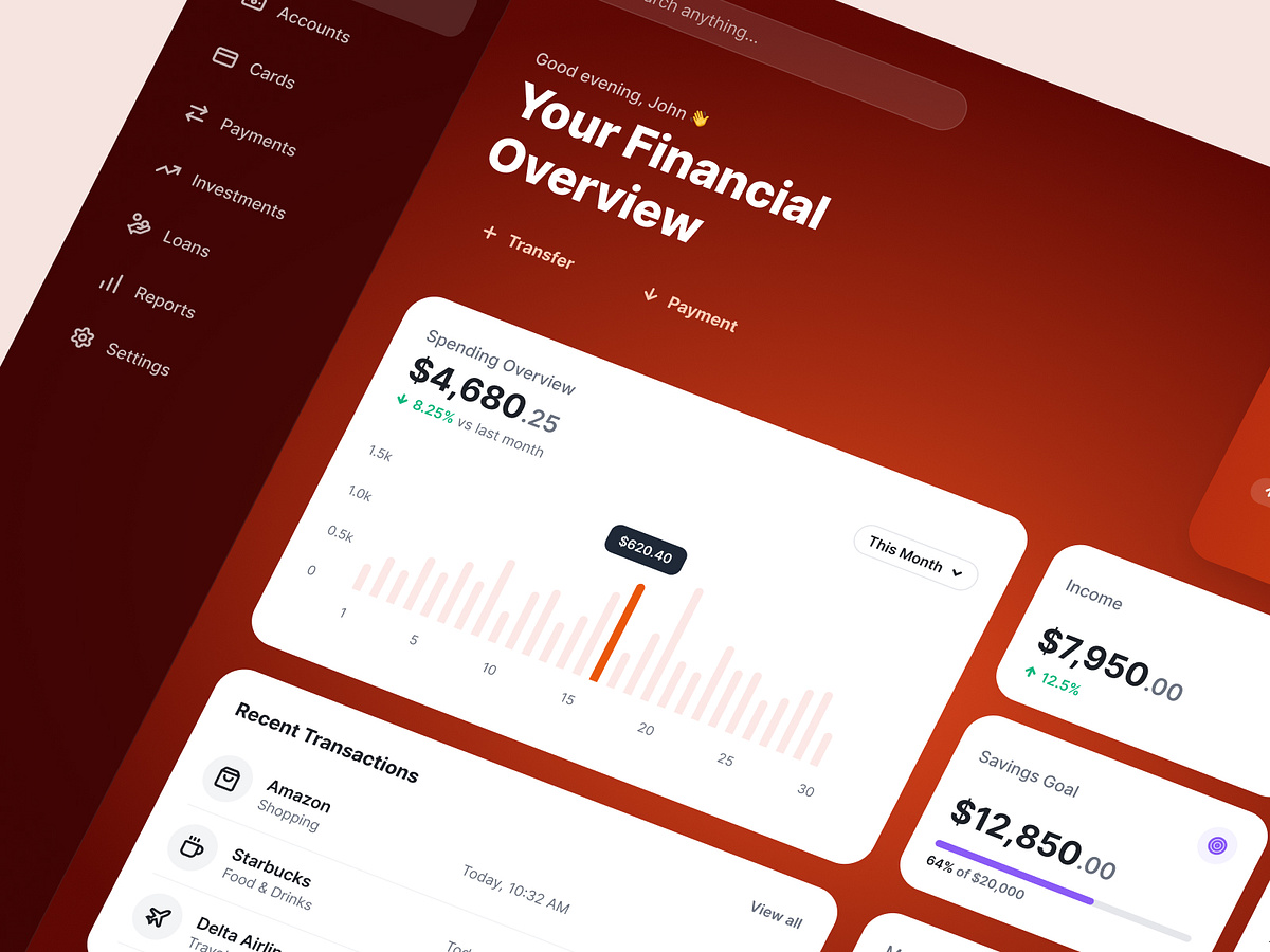 A Smarter Way to Manage Your Finances - Dashboard Image 2